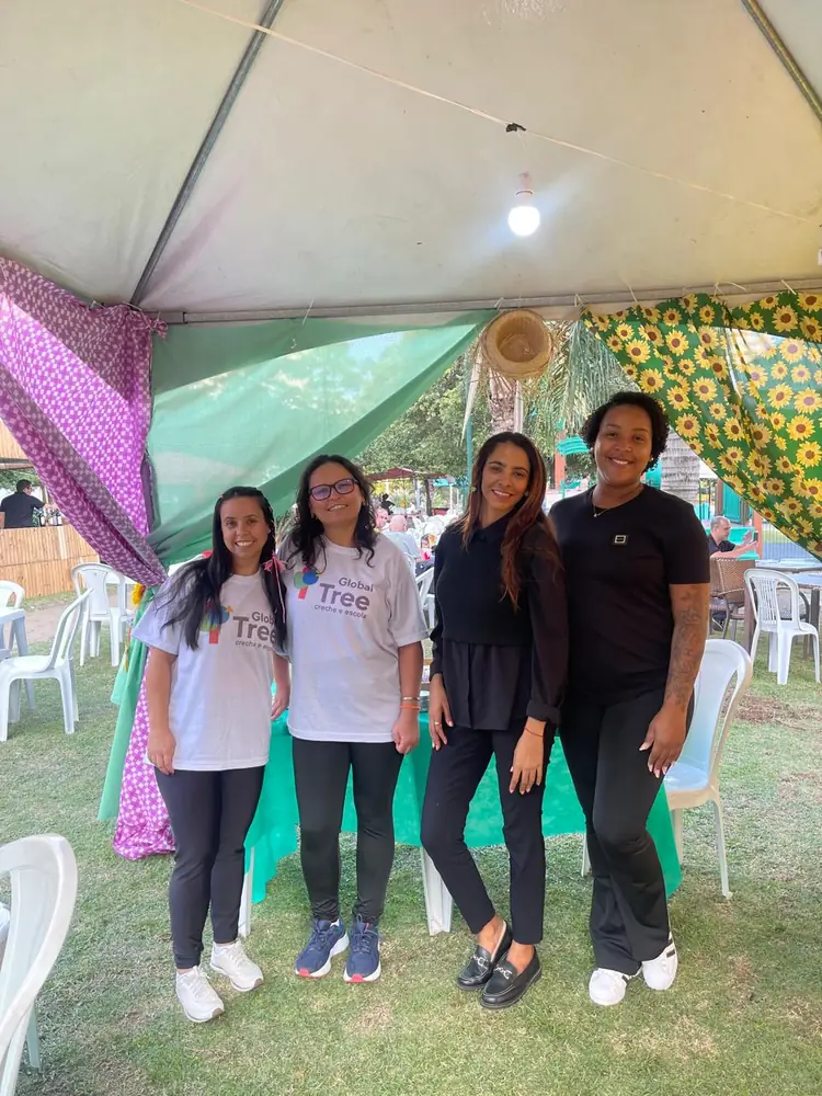 Equipe da JC Eventos e Serviços em evento corporativo